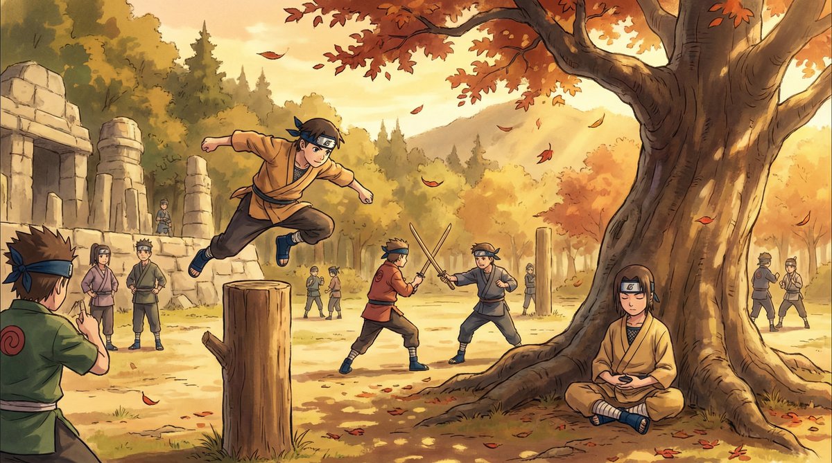 福利导航视频教程：忍者训练场实录